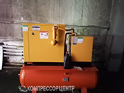 Винтовой компрессор "Berg" ВК-7,5РО-500/8 для ООО "Цветовое решение"