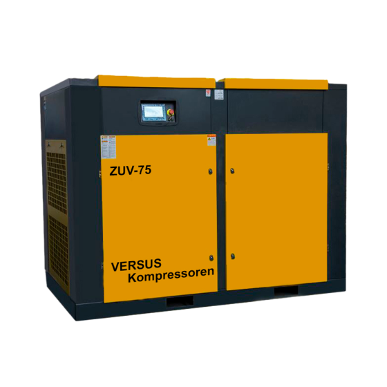 Винтовой компрессор ZUV – 75 13 бар прямой привод IP 54 D