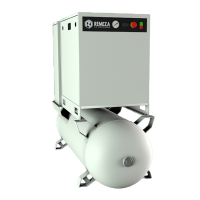 Компрессор спиральный REMEZA KC 3-8-270 Д (с осушителем)