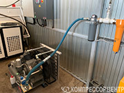 Винтовой компрессор "Berg" ВК-37/10РЕ для ООО "Фьючипласт"