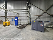 Винтовой компрессор "Cross Air" CA37-8GA для ООО "Суплер"