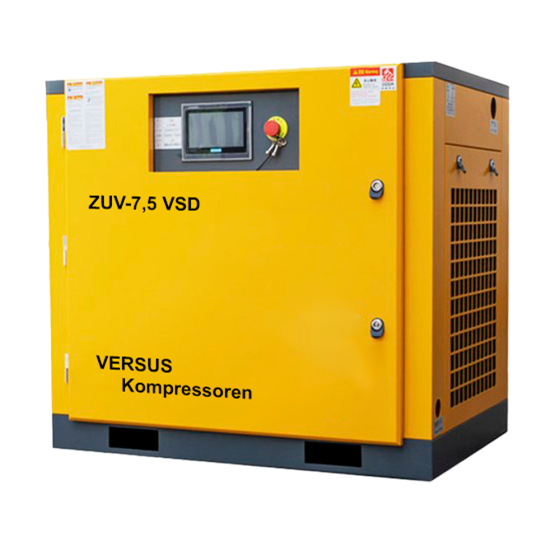 Винтовой компрессор ZUV – 7.5 VSD 13 бар прямой привод IP 23 D