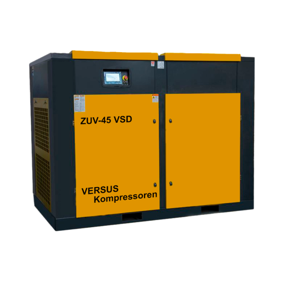 Винтовой компрессор ZUV – 45 VSD 10 бар прямой привод IP 54 F