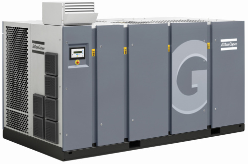 Компрессор винтовой ATLAS COPCOGA 200 VSD - 14 бар (86 л мин, 13,5 бар, 200 кВт, 4352 кг, 3700х200