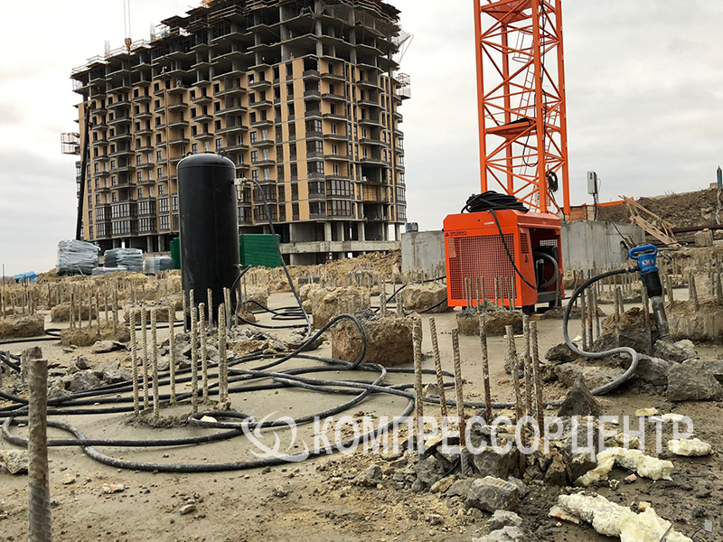 компрессор ЗИФ СВЭ 6,3/0,7 для МСК-Капитал 2 компрессор ЗИФ СВЭ 6,3/0,7 для МСК-Капитал 2