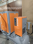 Проект - Винтовой компрессор Ekomak DMD 200 CRD/8 для ООО ФДМ