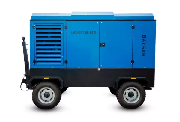 Передвижной компрессор Baysar LVSK 1130-26
